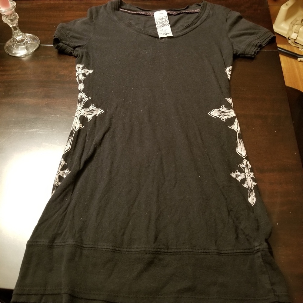 Angel wings and crosses